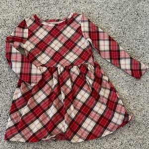 H&M Red and White Plaid Kids Dress